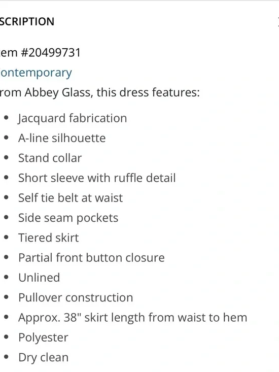 Blue jacquard Floral Tiered Midi Dress - Picture 5 of 11